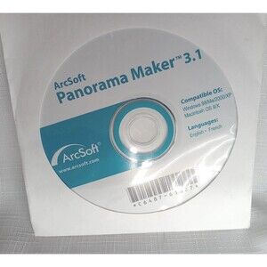 ArcSoft Panorama Maker 3.1 PC CD Photo Maker
